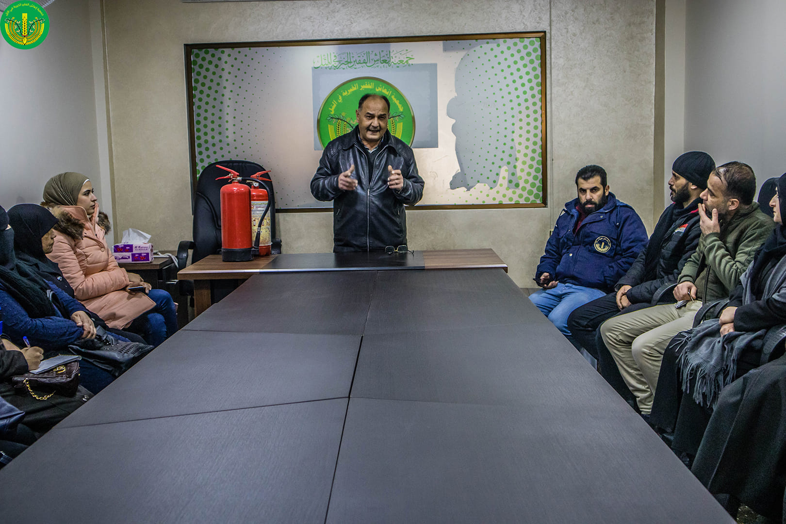 طرق إخماد الحرائق وطرق الإخلاء المنظم